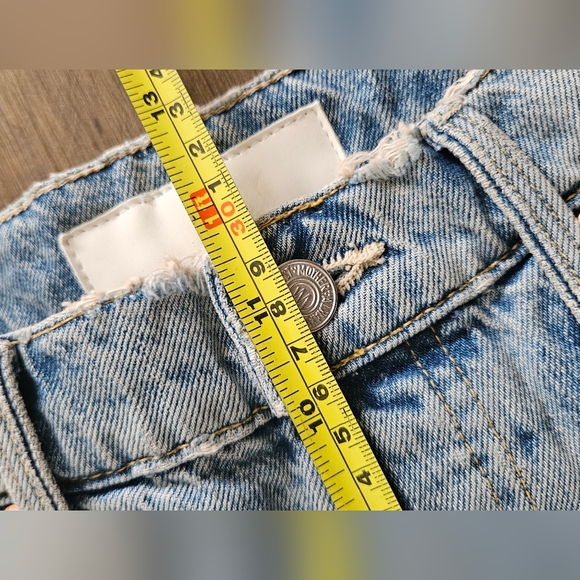 Nwt MOTHER Superior The Huffy Skimp Denim sz.27 - Picture 8 of 16